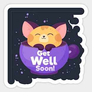 Funny cat Sticker